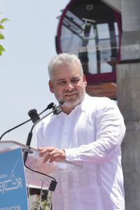 Teleférico de Uruapan no es para los “fifís”, sino para la gente de a pie: Bedolla